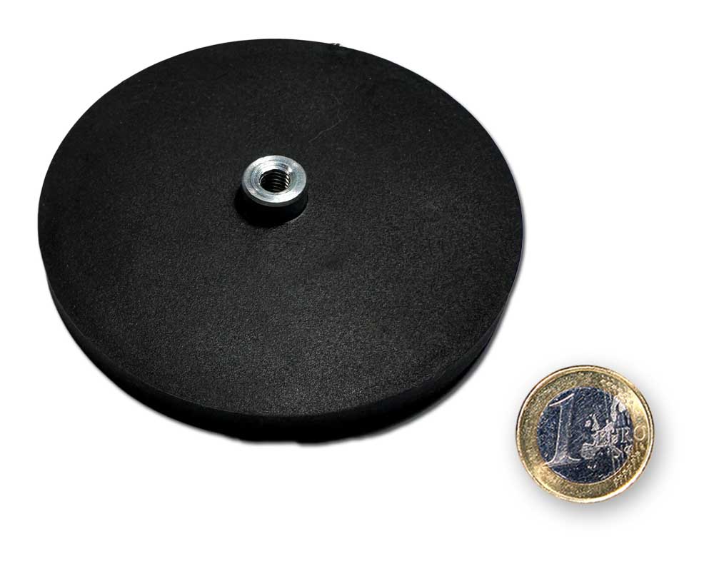 Nizirioo 5 Stück Neodym Magnete: Magnet mit Gewinde, M6