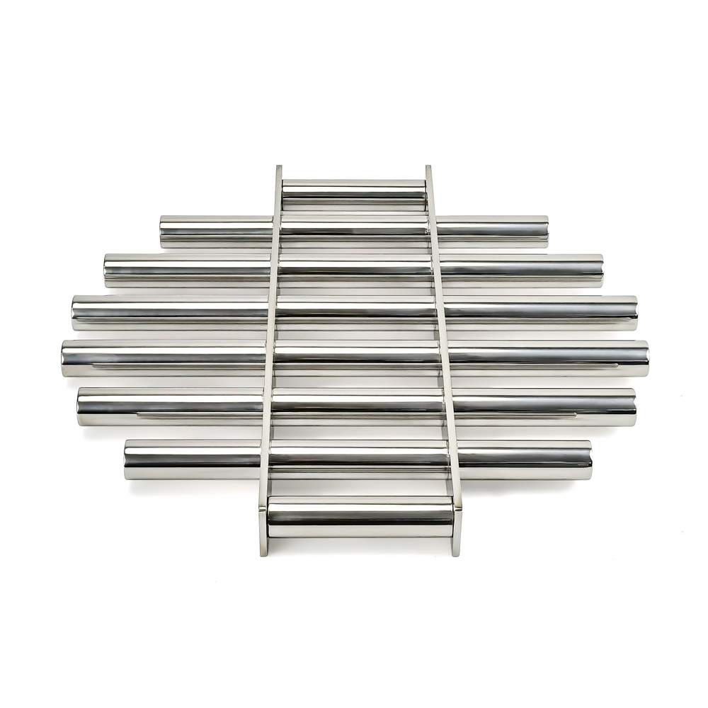 Magnetgitter rund mit Edelstahlgehäuse und 8 Neodym Filterstäben ⌀ 400 mm x 40 mm