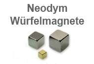 Neodym Magnete Würfelmagnete Magnet shop